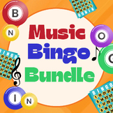 Ultimate Music Bingo Bundle-Holidays & Seasons included!