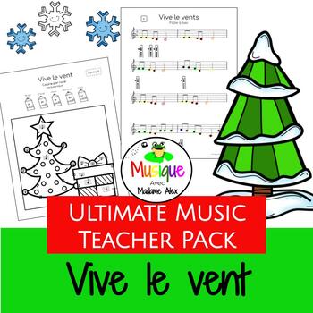 Vive le Vent Lyrics Poster French (teacher made) - Twinkl