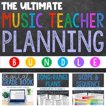 Preview of Ultimate Music Teacher Planning Bundle