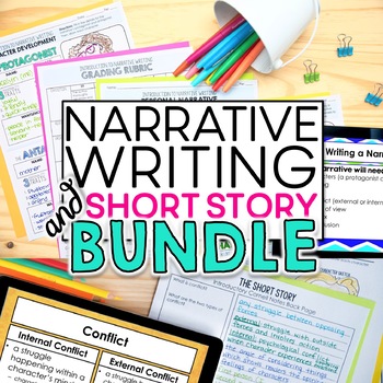 Preview of Narrative Writing and Short Story Unit Bundle