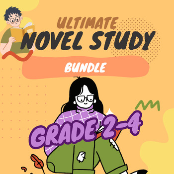 Preview of Ultimate Novel Study BUNDLE Grades 2-4