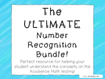 Preview of Ultimate Number Recognition Bundle!