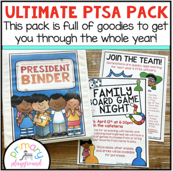 Preview of Ultimate PTSA-PTO-PTA Pack Editable!