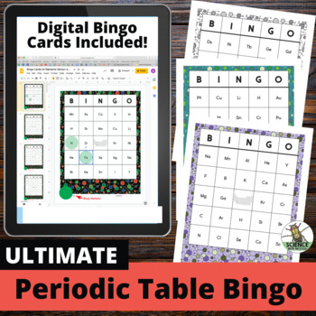 Preview of Ultimate Periodic Table Bingo Set