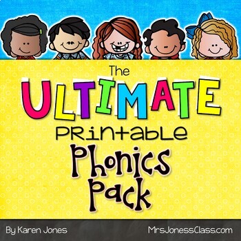 Preview of Ultimate Phonics Worksheets {Kindergarten Phonics}