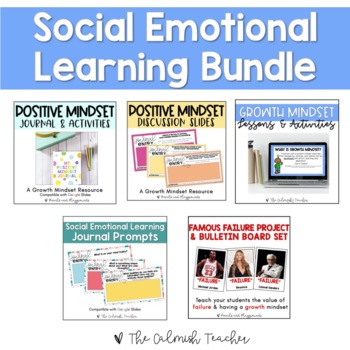 Ultimate Growth Mindset Bundle (Social Emotional Learning) | TPT