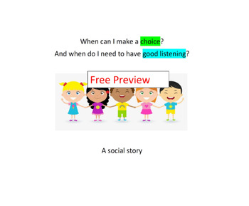 Preview of Ultimate Pre-K/Elementary Social Story Bundle