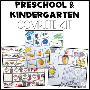 Ultimate Preschool and Kindergarten Complete Kit by Perfectly Preschool