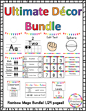 Ultimate Rainbow Decor & Binder Bundle