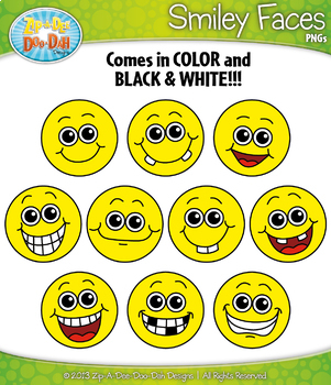 Stuwkracht Verdwijnen Beïnvloeden Ultimate Rainbow Smiley Faces Clipart Mega Bundle by Zip-A-Dee-Doo-Dah  Designs
