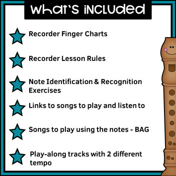 simple recorder songs using b a g