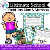 Ultimate School Field Day Plan and Stations