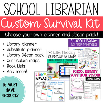 Preview of Ultimate School Librarian Survival Kit - CUSTOM BUNDLE