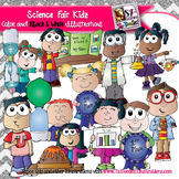 Ultimate Science & Science Fair Kid clip art