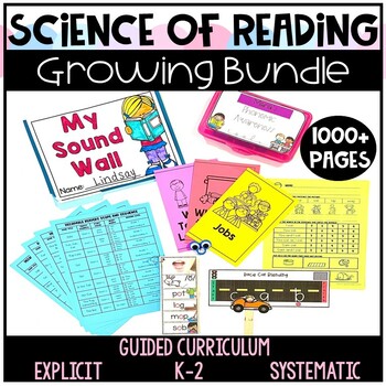 Preview of Ultimate Science of Reading Essentials Growing Bundle