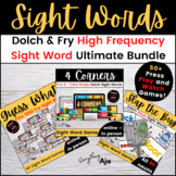 Ultimate Sight Word Digital Learning Game Bundle (Dolch & 