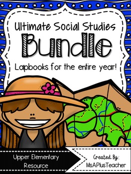 Preview of Ultimate Social Studies Lapbook Bundle