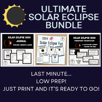 Preview of Ultimate Solar Eclipse Bundle 2024