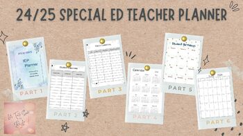Preview of Ultimate Special Education Planner for 24/25 year