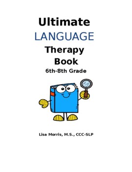 Preview of Ultimate Speech Language Therapy Book