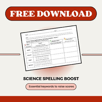 Preview of Ultimate Spelling Supercharger - FREE Say, Trace, Rainbow, Write Worksheet!