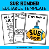 Editable Substitute Binder Templates