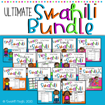 Preview of Ultimate Swahili Bundle