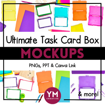 Fine Motor Task Card Boxes for Preschool & Kindergarten- Back to