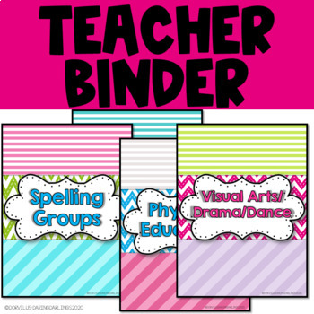 Preview of Ultimate Teacher Binder - GROWING FREEBIE