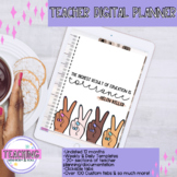 Ultimate Teacher Digital Planner - iPad Planner - Toleranc