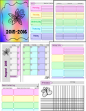 Ultimate ONE Subject Teacher Binder/Planner 2015-2016