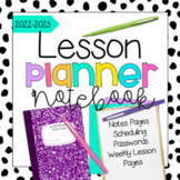 Editable Weekly Lesson Plan Template - Daily Teacher Plann