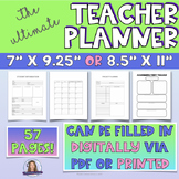 Ultimate Teacher Planner | Personalize and Share with Students