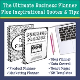 TpT Seller Business Planner | Blog & Social Media Planner | Data Tracker