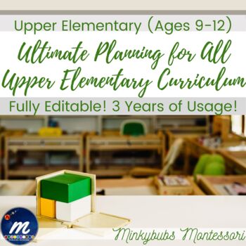 Preview of Ultimate UPPER ELEMENTARY PLANNER Planning Reports Materials Presentations