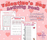 Ultimate Valentine’s Day Activity Pack | February Class Ga