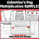 Ultimate Valentine's Day Multiplication Games Bundle |Vale