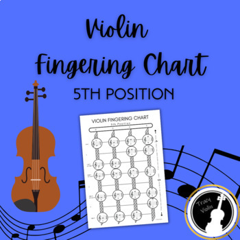 Preview of Ultimate Violin Fingering Chart - 5th Position