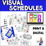 Digital Visual Schedule (Virtual Speech Schedule & Printab