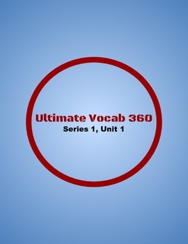 Preview of Ultimate Vocab 360: Series 1, Unit 1 (upper elementary)