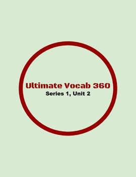 Preview of Ultimate Vocab 360: Series 1, Unit 2 (upper elementary)
