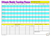 Ultimate Weekly Teaching Planner