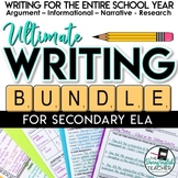 Ultimate Writing Bundle - Secondary ELA Writing