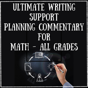 Preview of MATH: Ultimate Writing Support for TPA Planning Commentary, ALL GRADES