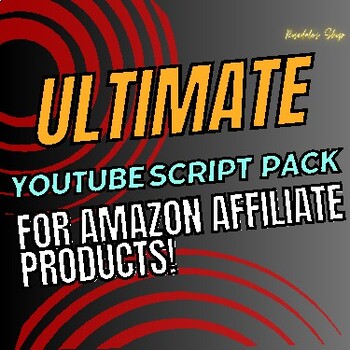 Preview of Ultimate YouTube Script Pack for Affiliate Items ~ Unlock Power & Boost Sales