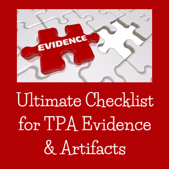 Preview of Ultimate Checklist for TPA Evidence & Artifact Files