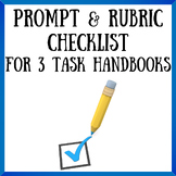 Prompt & Rubric Checklist for 3 Task TPA Handbooks by Mamaw Yates