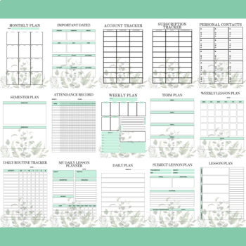 Ultimate undated Teacher Planner by ItsTheLittleThingsThatHelp | TPT