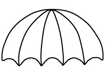 umbrella top clipart images