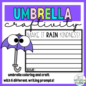 Preview of Umbrella Craftivity